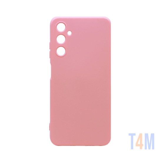 Silicone Case with Camera Shield for Samsung Galaxy A05S Pink